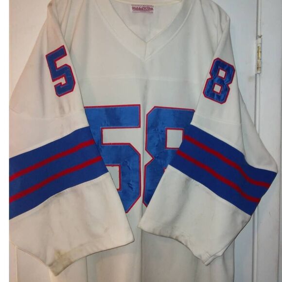 NY Giants NFL Pre-owned #58 Carl Banks 1986 Vintage Heavy Jersey - sz. 54